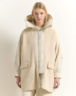 Carregar imagem no visualizador da galeria, cream padded coat
