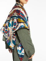 Carregar imagem no visualizador da galeria, pearl grey silk shawl
