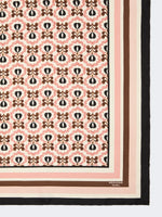 Carregar imagem no visualizador da galeria, ivory printed silk scarf
