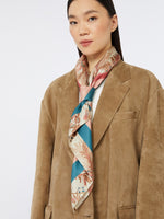 Carregar imagem no visualizador da galeria, beige printed twill pocket square
