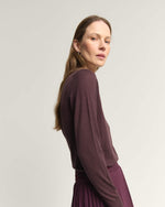 Load image into Gallery viewer, burnt umber long sleeve sweater
