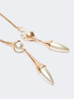 Carregar imagem no visualizador da galeria, gold metal tie necklace
