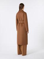 Carregar imagem no visualizador da galeria, hazelnut wool, cashmere &amp; silk coat
