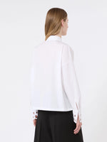 Carregar imagem no visualizador da galeria, optical white Cotton poplin shirt
