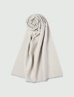 Load image into Gallery viewer, pearl grey bamboo scarf
