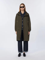 Load image into Gallery viewer, Water-repellent taffeta parka - Green
