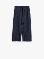 Load image into Gallery viewer, blue navy denim trousers

