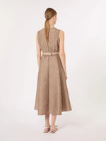 Carregar imagem no visualizador da galeria, honey Jacquard midi dress
