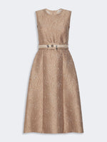 Carregar imagem no visualizador da galeria, honey Jacquard midi dress

