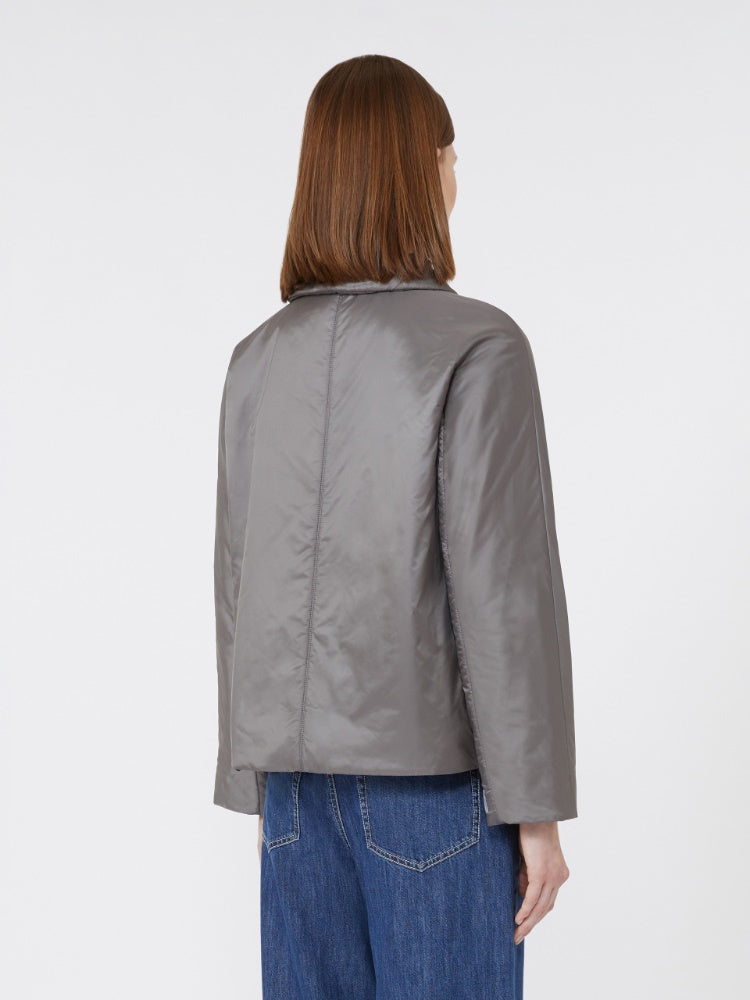 dark grey slightly flared jacket