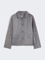 Carregar imagem no visualizador da galeria, dark grey slightly flared jacket
