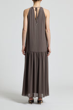 Load image into Gallery viewer, brown bark long dress
