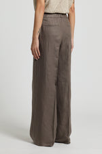 Load image into Gallery viewer, brown bark palazzo pants
