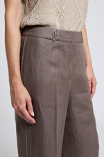 Load image into Gallery viewer, brown bark palazzo pants
