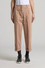 Load image into Gallery viewer, Mars Soil Beige woman pants
