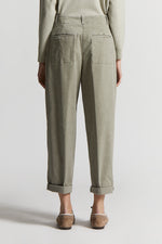 Carregar imagem no visualizador da galeria, Frosted Landscape Green denim pant
