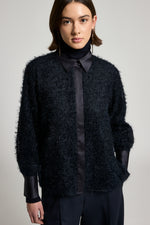 Load image into Gallery viewer, universal blue Bi-material shirt
