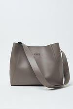 Load image into Gallery viewer, brown bark large hand bag
