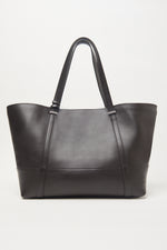 Load image into Gallery viewer, ebony One-fabric maxi shopping bag
