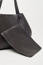 Load image into Gallery viewer, ebony One-fabric maxi shopping bag
