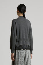 Load image into Gallery viewer, eclipse Gray Knitted sweater
