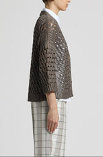 Load image into Gallery viewer, brown clay knitted sweater
