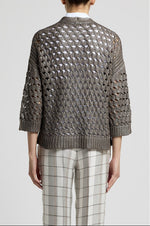 Load image into Gallery viewer, brown clay knitted sweater
