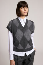Carregar imagem no visualizador da galeria, eclipse gray Sweater in alpaca

