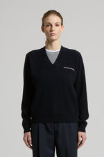 Load image into Gallery viewer, universe blue Sweater in fleece wool
