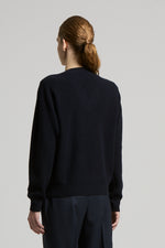 Load image into Gallery viewer, universe blue Sweater in fleece wool
