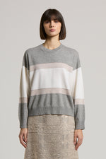 Carregar imagem no visualizador da galeria, mercury gray Knitted sweater
