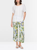 Carregar imagem no visualizador da galeria, white Loose-fitting flowing material blouse
