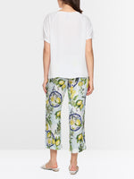 Carregar imagem no visualizador da galeria, white Loose-fitting flowing material blouse
