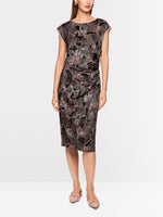 Carregar imagem no visualizador da galeria, elegant cocktail dress with floral print
