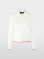 Carregar imagem no visualizador da galeria, off-white fine knit cardigan
