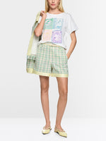 Carregar imagem no visualizador da galeria, white Embellished cotton shirt
