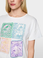 Carregar imagem no visualizador da galeria, white Embellished cotton shirt
