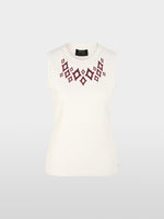 Carregar imagem no visualizador da galeria, off-white knitted top
