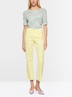 Carregar imagem no visualizador da galeria, deep limonella FORLI jeans with studs

