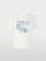 Carregar imagem no visualizador da galeria, off-white Loose-fit cotton shirt
