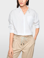 Carregar imagem no visualizador da galeria, white ‘Rethink Together’ short blouse
