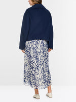 Load image into Gallery viewer, midnight sail short wool jacket
