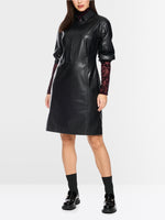 Carregar imagem no visualizador da galeria, new black leather dress
