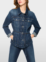 Load image into Gallery viewer, elegant denim jacket
