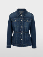 Load image into Gallery viewer, elegant denim jacket
