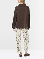 Load image into Gallery viewer, seal brown Flared jacket
