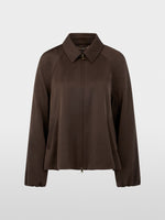 Load image into Gallery viewer, seal brown Flared jacket
