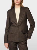 Load image into Gallery viewer, seal brown blazer
