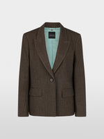 Load image into Gallery viewer, seal brown blazer
