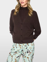 Load image into Gallery viewer, seal brown cardigan
